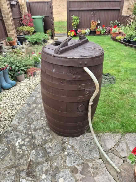 Photo of free Wooden waterbutt (Liden, SN3) #1