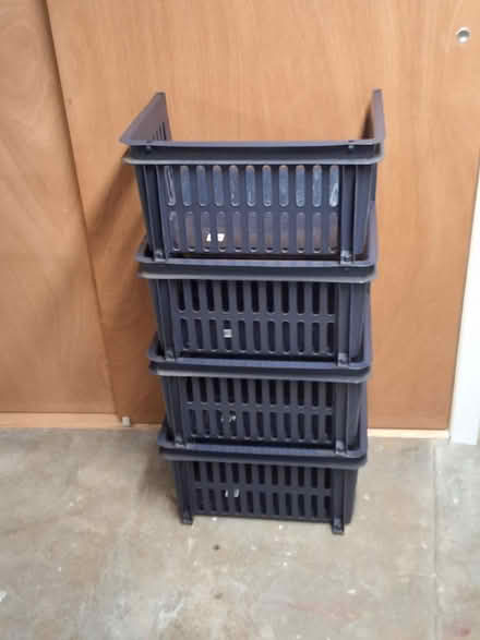 Photo of free Stacking Bins (Nassau County) #3
