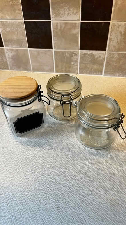 Photo of free 3 small jars (Basingstoke RG22) #1