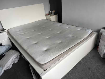Photo of free Ikea double bed (Parkhead S11) #1