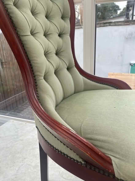 Photo of free Spoon back upholstered chair (Addiscombe CR0) #2