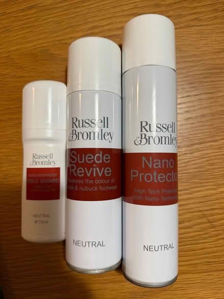 Photo of free Set of Russell and Bromwell shoe care products (Cumnor OX2) #1