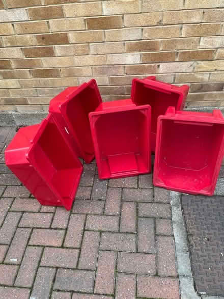 Photo of free 5 Addis stack and store boxes (Addiscombe CR0) #2