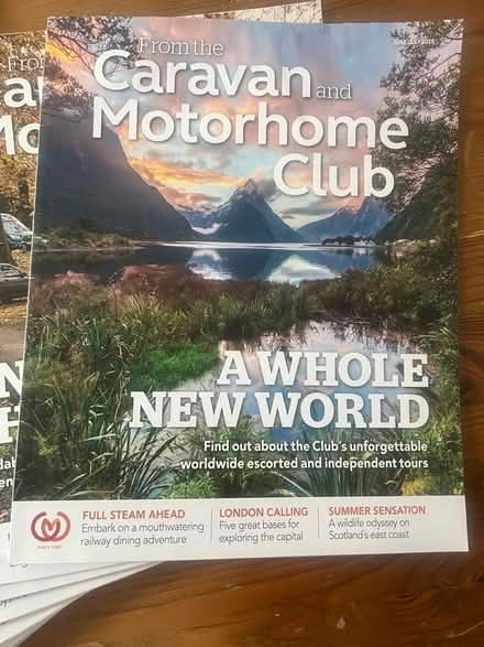Photo of free Collection of Caravan and Motorhome Club magazines (Hammerfield HP1) #2