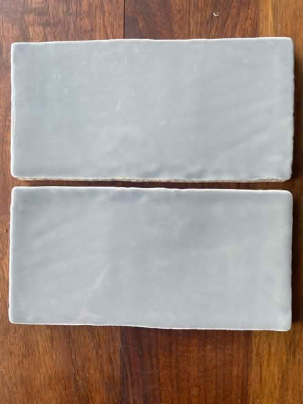 Photo of free Pale Grey Hand Pressed Ceramic tiles. (Chorley SK9) #1
