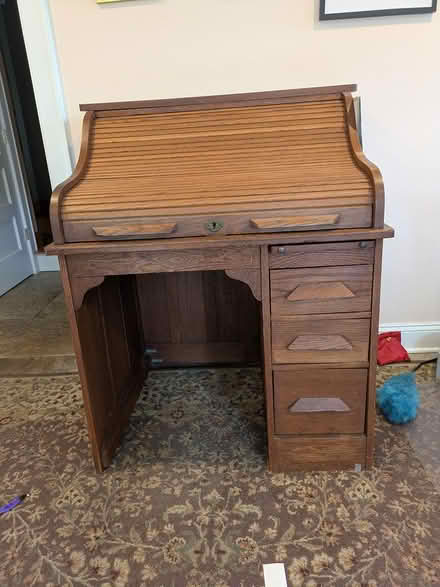 Photo of free Roll-top Desk (185 Quakertown Road, Pittstown) #2