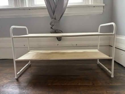 Photo of free Shoe rack (LaSalle Gardens-adjacent) #1