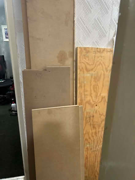 Photo of free 8 Large pieces of thick MDF and Ply (Denton M34) #2