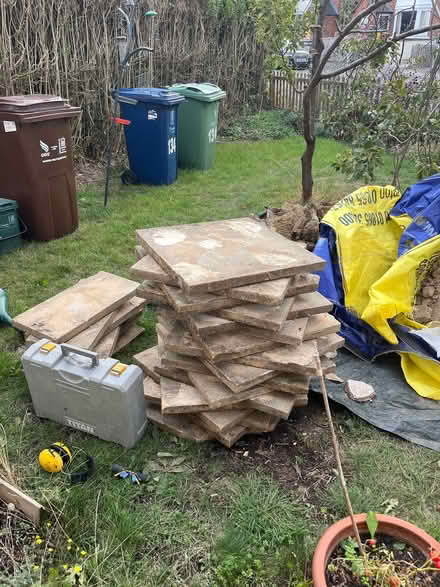 Photo of free concrete paving slabs 600x600 (Florence Park OX4) #1