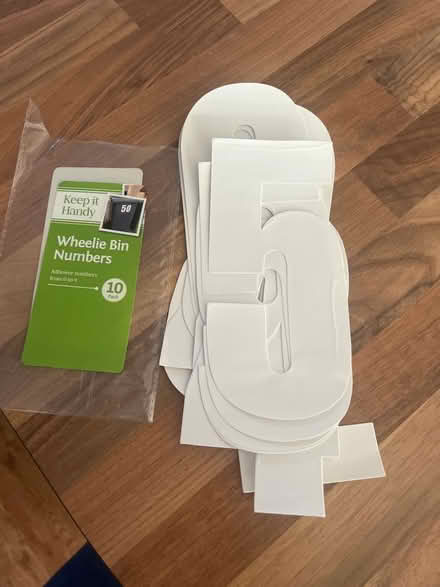 Photo of free Wheelie bin numbers (Stanway, CO3) #1