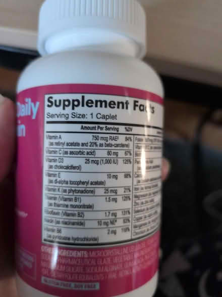 Photo of free Women's Daily Multivitamin (Oakland) #2