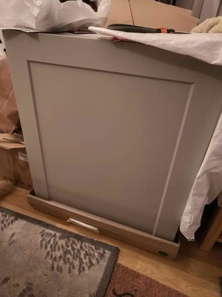 Photo of free Wren sage green boiler cabinet (New York NE29) #2
