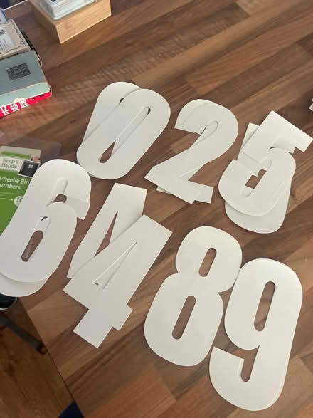 Photo of free Wheelie bin numbers (Stanway, CO3) #2