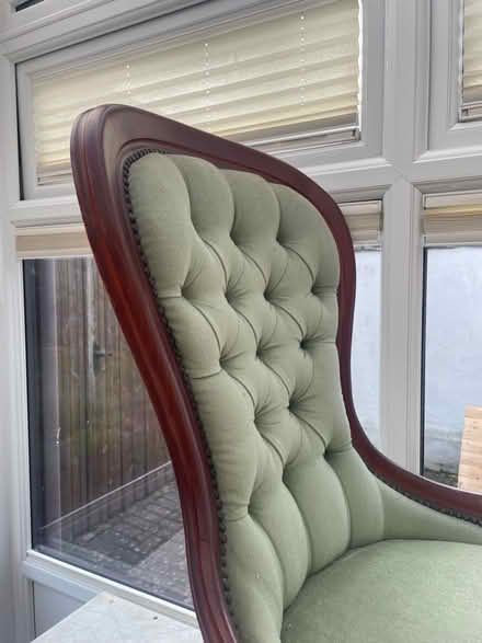 Photo of free Spoon back upholstered chair (Addiscombe CR0) #1