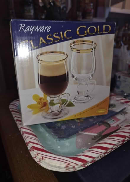 Photo of free 2 Irish coffee glasses (Southchurch SS1) #1