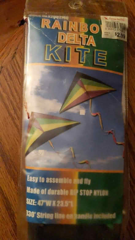 Photo of free 47" x 23.5" Kite (East Village) #1