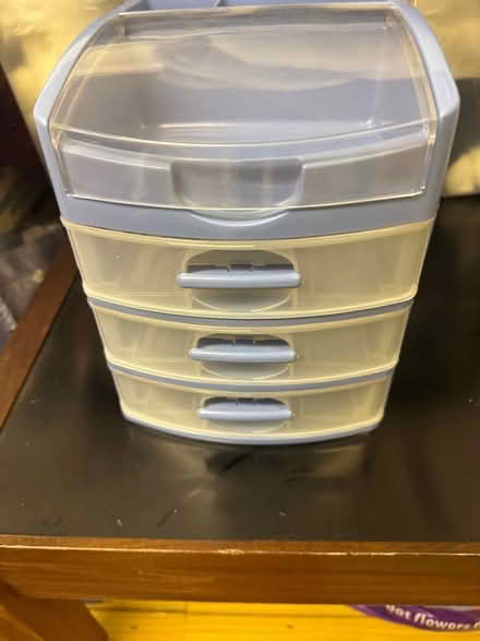 Photo of free Plastic Dressing Table Storage boxes (Sundon Park LU3) #1