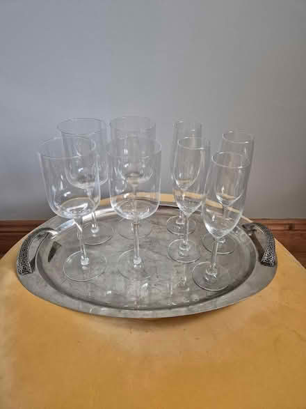 Photo of free 8 wine glasses (Blackrock Grove. T12 FV44) #1