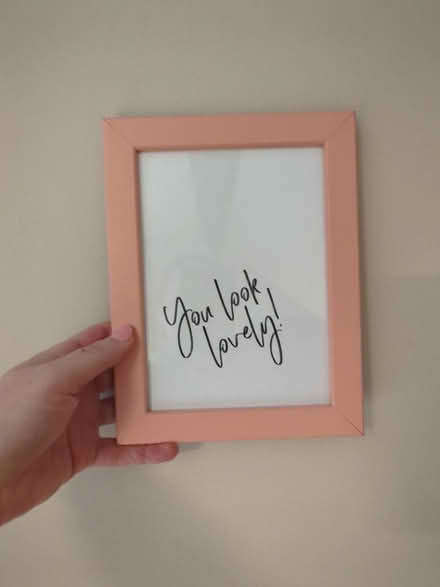 Photo of free Pink picture frame (Prenton CH43) #2
