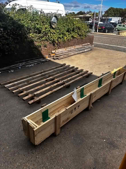 Photo of free Used wooden pallets (Orton Southgate, Peterborough) #1