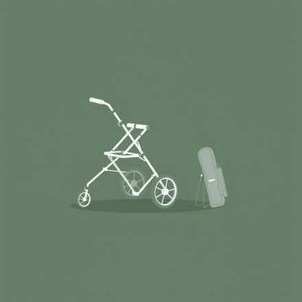 Photo of free Pull along golf trolley and travel bag (Vale LA1) #1