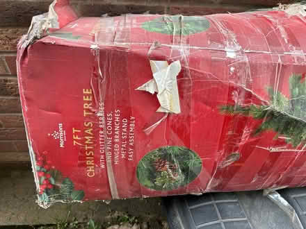 Photo of free 7 ft Christmas tree (West Ardsley WF3) #2