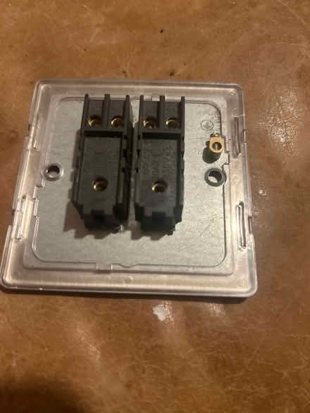 Photo of free Gold light switch cover (Brockley SE4) #2
