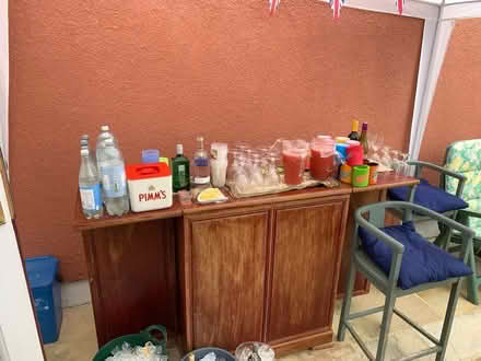 Photo of free Rosewood foldaway Out door bar (Exmouth EX8) #1
