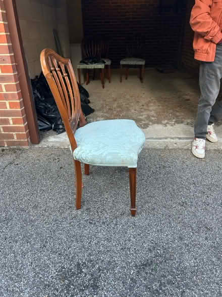 Photo of free 4 dining chairs (Westbourne BH4) #2