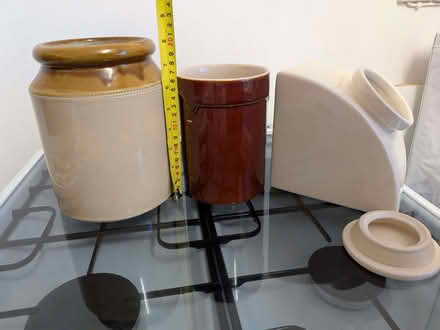 Photo of free 3 storage jars (Llangefni LL77) #1