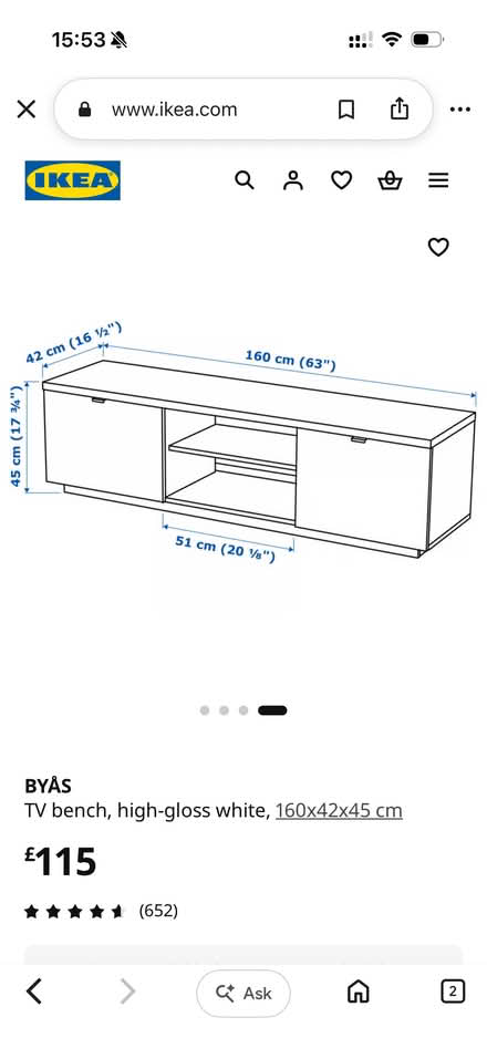 Photo of free Tv cabinet (OX4 2HH) (Oxford OX4) #3
