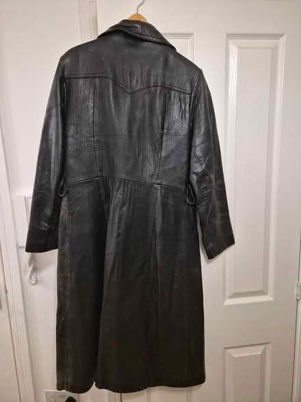 Photo of free Genuine Black Leather Coat 16UK (E5 Harry Zeital Way) #2