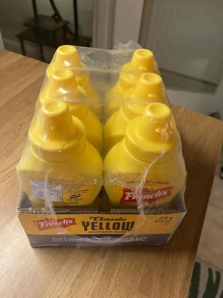 Photo of free 6 bottles of yellow mustard (Shoreham By Sea BN43) #1