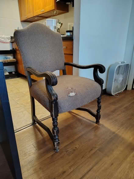 Photo of free wood chair (Rockridge) #2