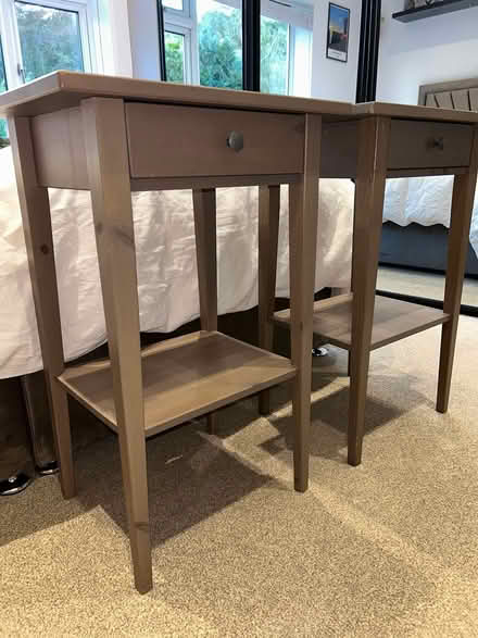Photo of free Bedside Table x2 (DE6 Ashbourne) #1