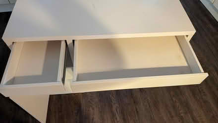 Photo of free White Ikea Micke Desk (Giltbrook NG16) #3