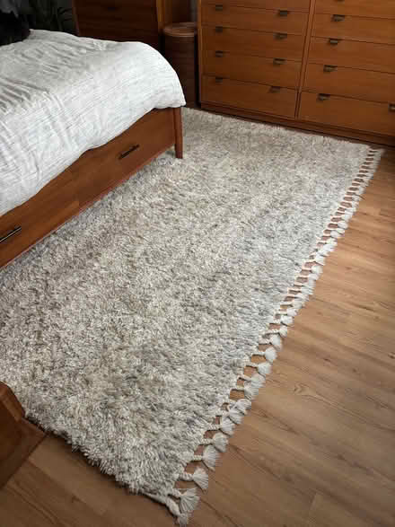 Photo of free Ivory rug (Upper Dimond) #1