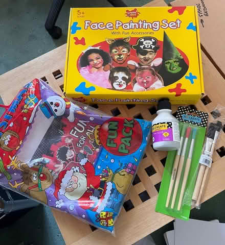 Photo of free Kids Face Painting Set and some other crafty stuff (Wellington TF1) #1