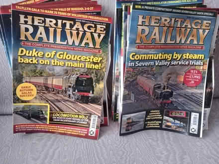 Photo of free "Heritage Railway" magazines (DE56 (Belper, Whitemoor)) #1