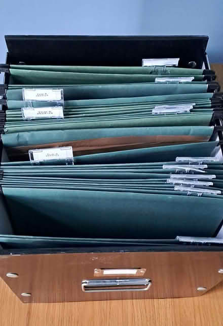 Photo of free 2 Leitz suspension file boxes with files (Teddington TW11) #2