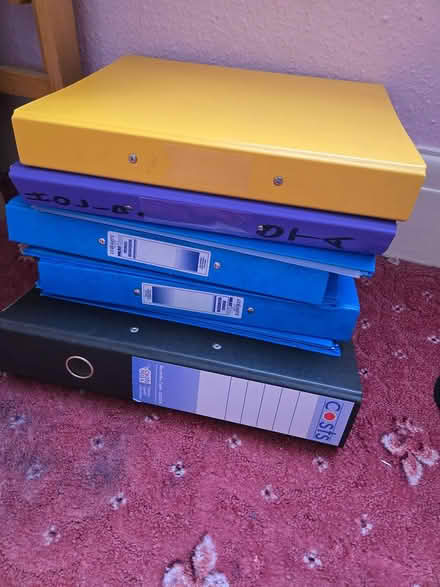 Photo of free Lots of ring binder folders (Copnor PO3) #1