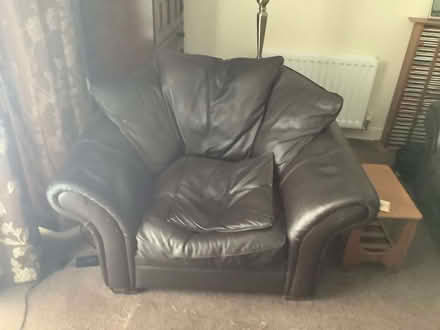 Photo of free Three seater sofa & matching chair (Loughton IG10) #2