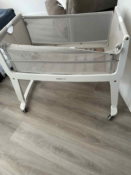 Photo of free snuzpod4 bedside crib (Tooley Street SE1) #1