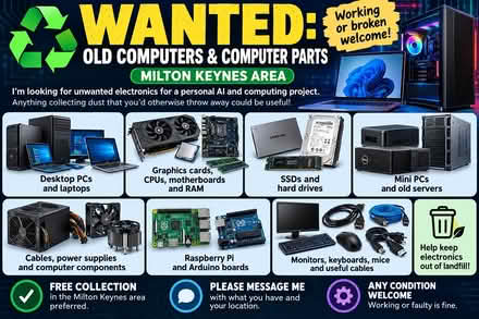 Photo of Old Computers & Computer Parts (Newport Pagnell MK16) #1