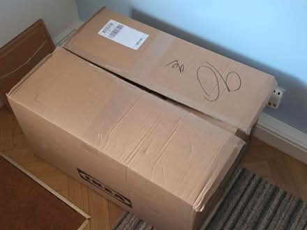 Photo of free large cardboard box (West Moors BH22) #2