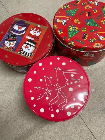 Photo of free Christmas tins (St Albans AL3) #1