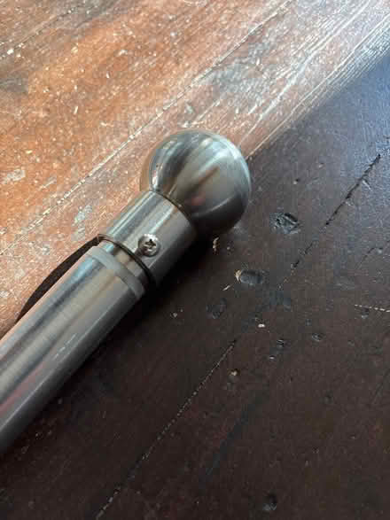 Photo of free Chrome extendable curtain pole (GL6 Minchinhampton) #2