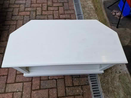 Photo of free White TV stand (Folkestone CT18) #4