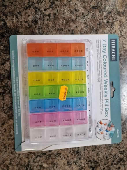 Photo of free Pill box #2 (Warrington WA2) #1