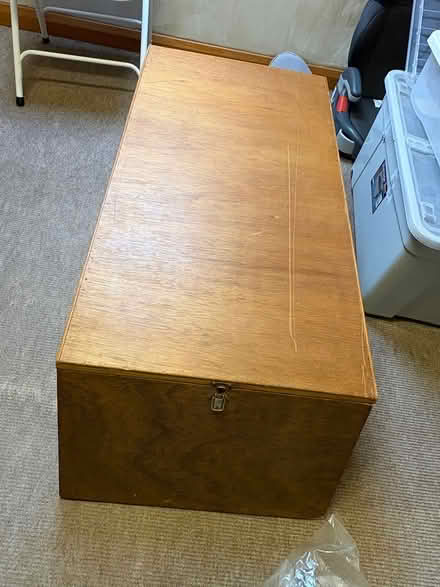 Photo of free Wooden storage box (Home CT10) #1